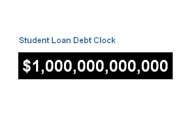 Student Loan Debt Clock Reaches $1 Trillion