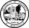 University of Arkansas at Monticello logo