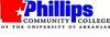 Phillips Community College of the University of Arkansas logo