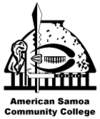 American Samoa Community College logo