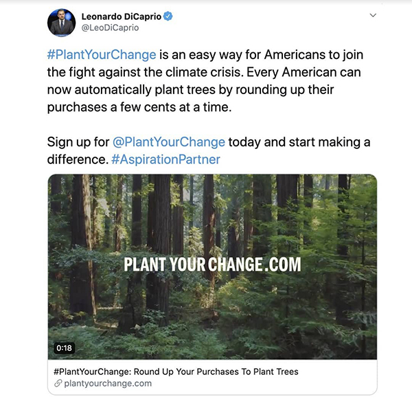 Instagram Plant Your Change Challenge
