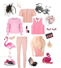 Flamingo kostuum