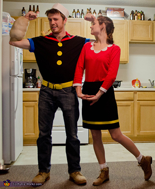 Thejagielskifamily: Easy Spirit Week Easy Dynamic Duo Costumes