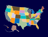The Price of Happiness in Each State