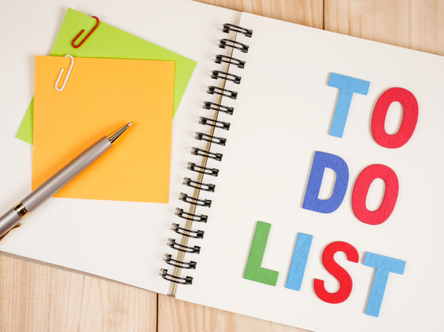 To Do List Starting a New Semester Fastweb