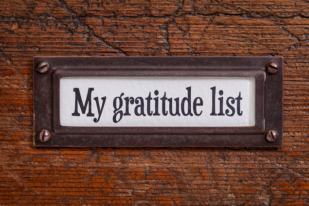 A College Student's Gratitude List