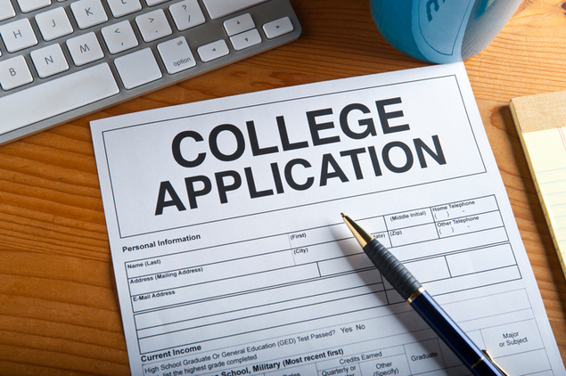 College application form