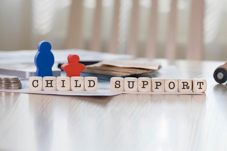 How does child support affect eligibility for student aid?