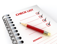 Standardized Test Checklist